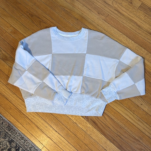 ABERCROMBIE / CROP SWEATSHIRT - Picture 1 of 3